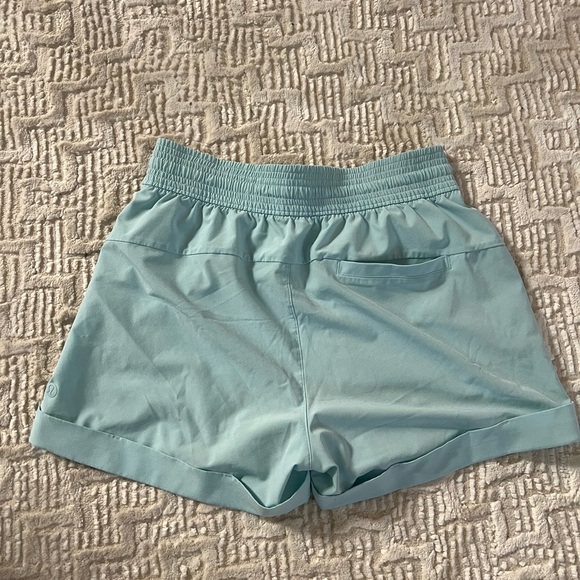 Lululemon Women's Light Blue Shorts - Picture 2 of 9